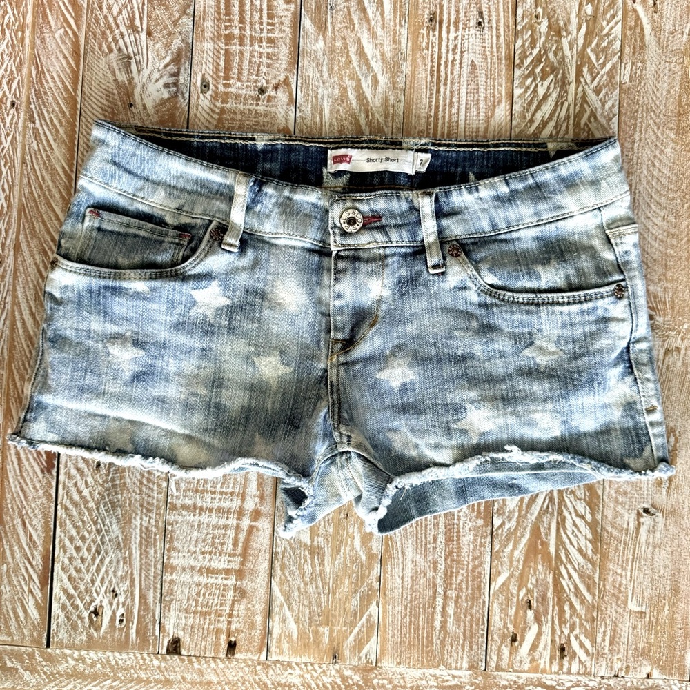 🇺🇸Levi’s Star Jean Shorty Shorts Cutoff’s Daisy Dukes🇺🇸 ~7